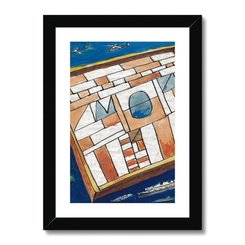 GAME OF WAR Framed & Mounted Print