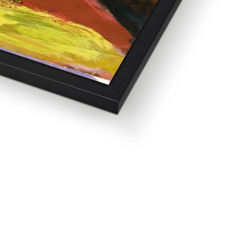 YOUNG AND THE OLD Framed Print