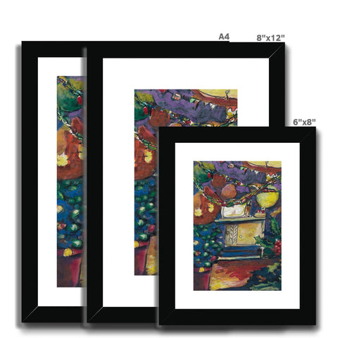 CHRISTMAS 1985 Framed & Mounted Print