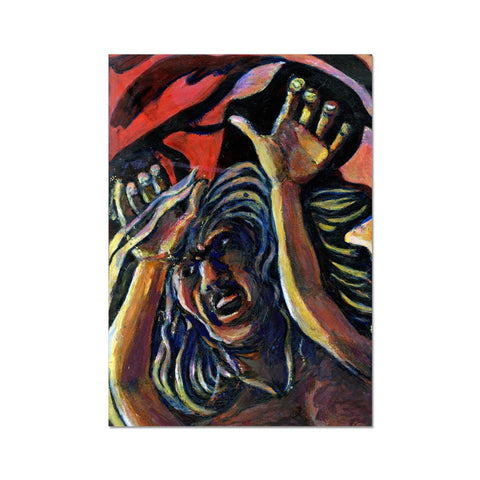 DESPAIR Hahnemühle German Etching Print