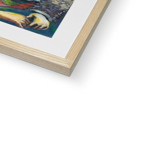 LIEUTENANT COMMANDER THOMAS CROOKES RN Framed & Mounted Print