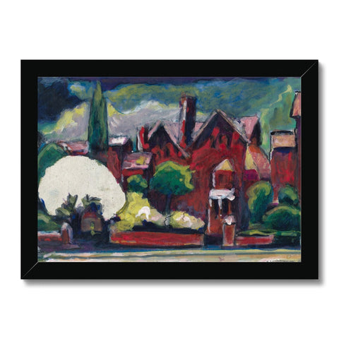 HIGHFIELD AVENUE, OXFORD Framed Print