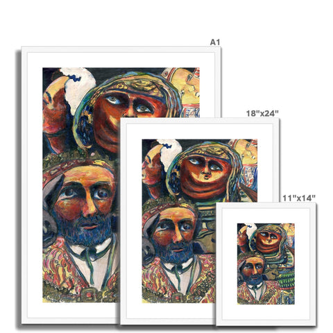 PHARAOHS AND KINGS Framed & Mounted Print