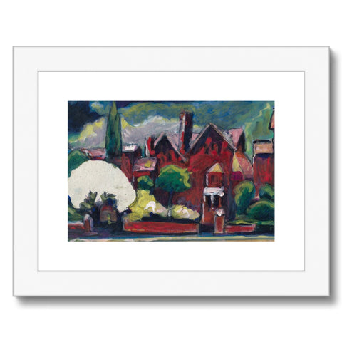 HIGHFIELD AVENUE, OXFORD Framed & Mounted Print