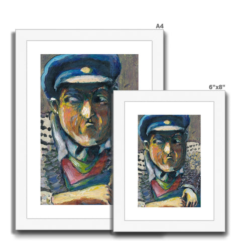 LIEUTENANT COMMANDER THOMAS CROOKES RN Framed & Mounted Print