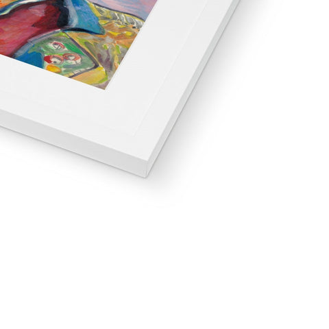 PUNKY, OXFORD Framed & Mounted Print