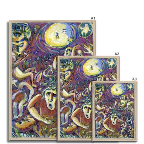 UNDERWORLD OF THE MIND Framed Print