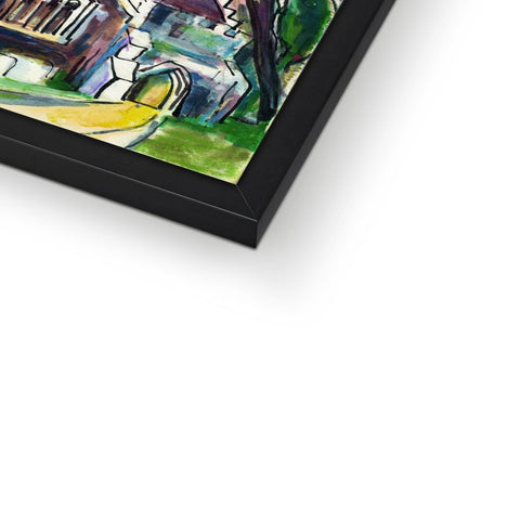 THE VIPER OR THE VICAR Framed Print