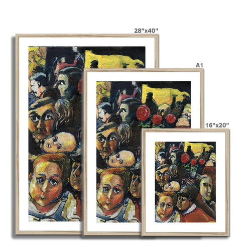 YOUNG AND THE OLD Framed & Mounted Print