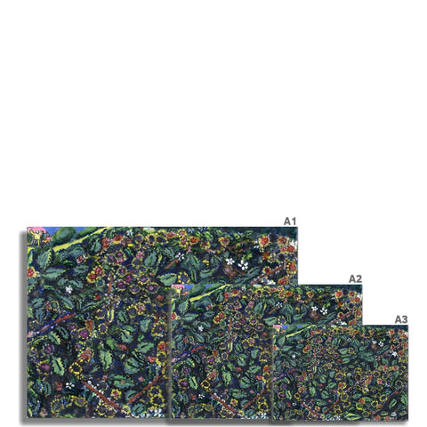 JUNGLE OF LIFE Hahnemühle German Etching Print