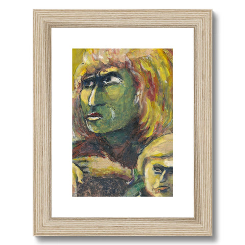 SALLY O Framed & Mounted Print