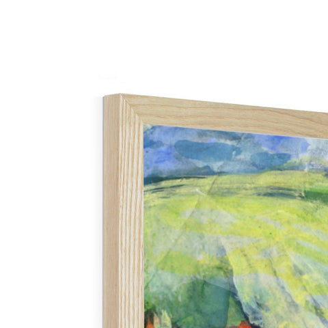 SCRAMBLE OF LIFE Framed Print