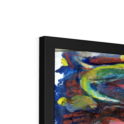 HIDDEN WEALTH Framed Print