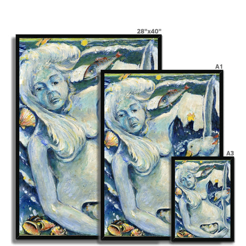 THE ALBATROSS Framed Print