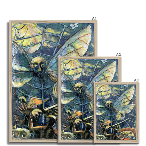 GOLIATH OF THE MIND Framed Print