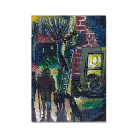 VISITING OXFORD 1985 Fine Art Print