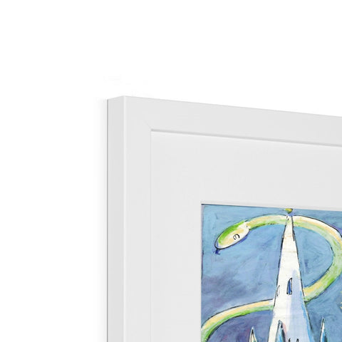 THE VIPER OR THE VICAR Framed & Mounted Print