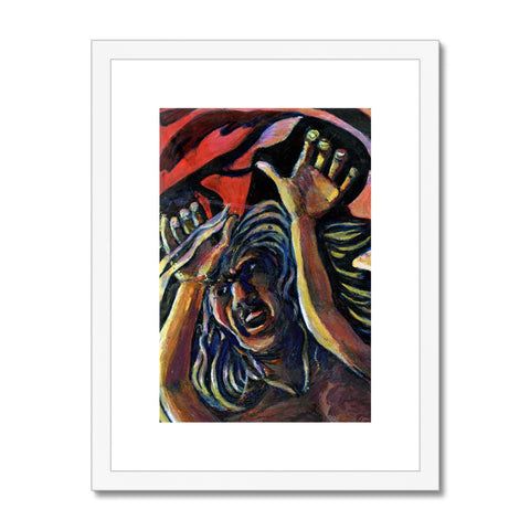 DESPAIR Framed & Mounted Print