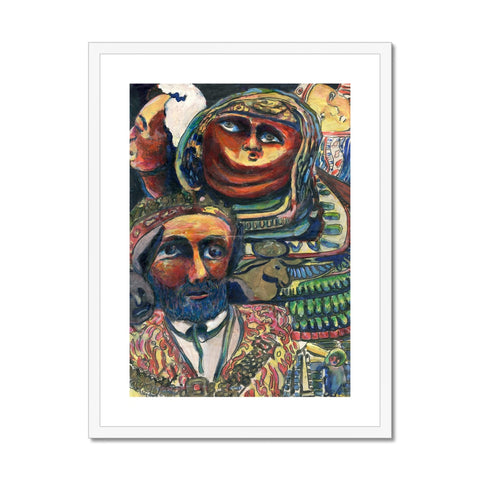 PHARAOHS AND KINGS Framed & Mounted Print
