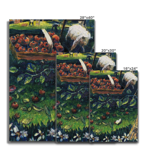 AN ORCHARD (WELLINGTON, NZ) Canvas