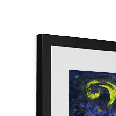 SATAN CAST INTO HELL Framed & Mounted Print