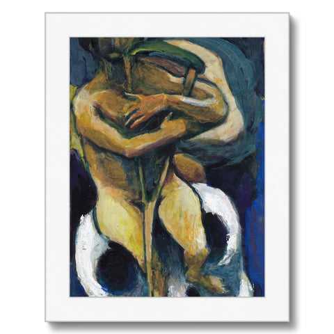 BURDEN BEARING Framed Print