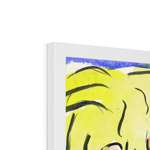 MY NEPHEW, JAMES Framed Print