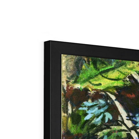 TOMATO VINE Framed Print