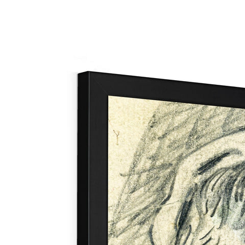 JAMES - A SKETCH Framed Print