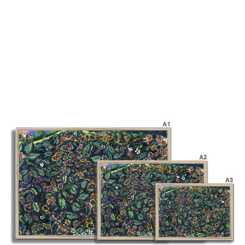 JUNGLE OF LIFE Framed Print