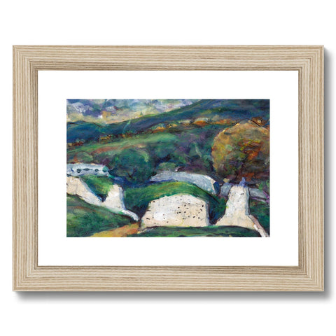 SCOTTISH CORRIES Framed & Mounted Print