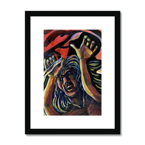 DESPAIR Framed & Mounted Print