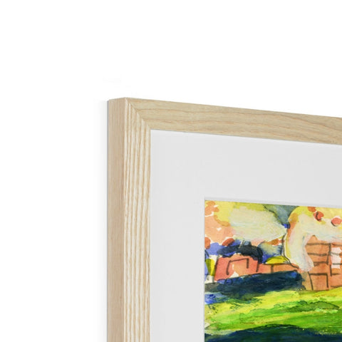 AN ORCHARD (WELLINGTON, NZ) Framed & Mounted Print