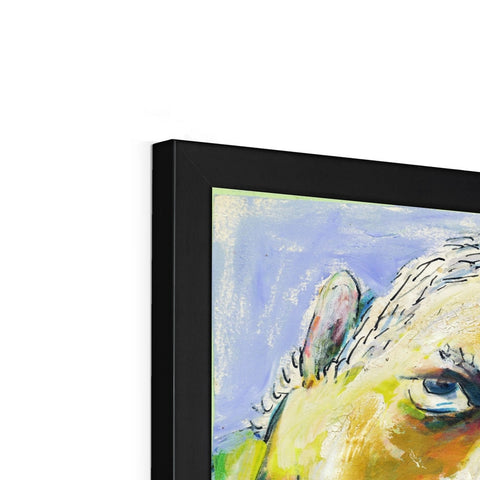 FATHER WATCHES OVER Framed Print