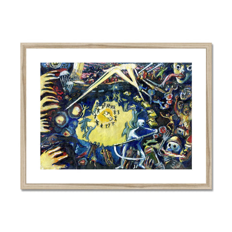 CHAOS OF WAR Framed & Mounted Print