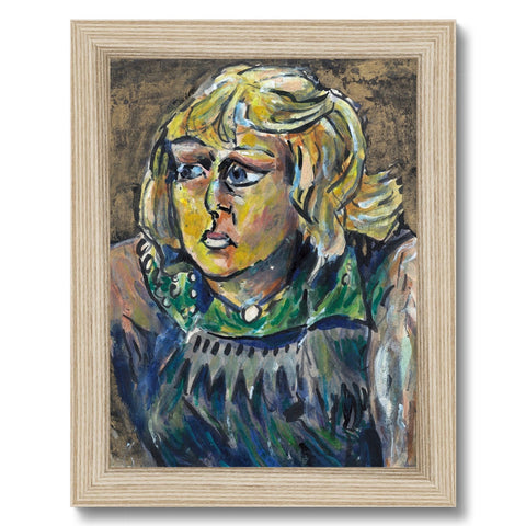 MY NIECE, MARIA Framed Print