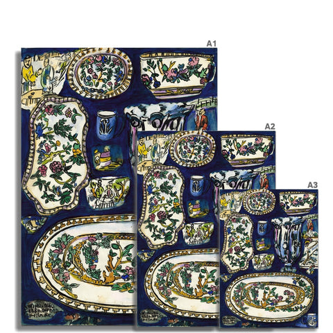 CHINA AND GLASS Fine Art Print