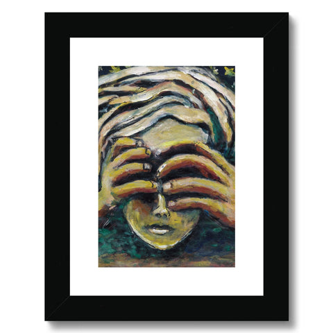 GRIEF Framed & Mounted Print