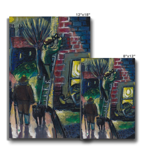 VISITING OXFORD 1985 Canvas