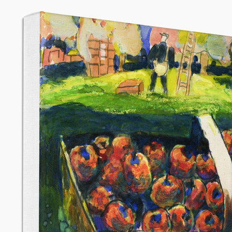 AN ORCHARD (WELLINGTON, NZ) Canvas
