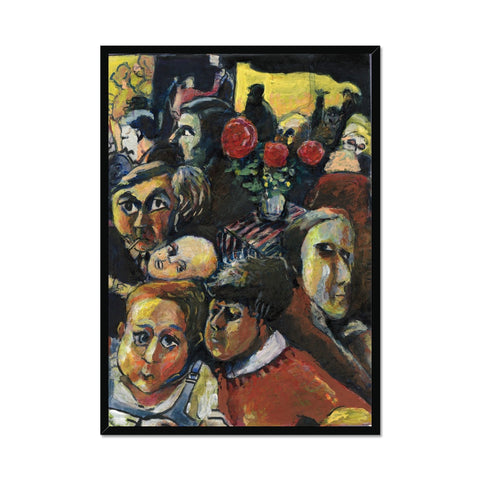 YOUNG AND THE OLD Framed Print