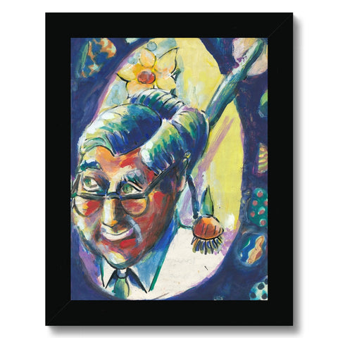 MAJOR TOM HARRISSON Framed Print