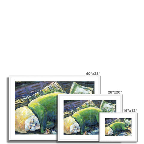 BEGINNING OF LIFE Framed & Mounted Print