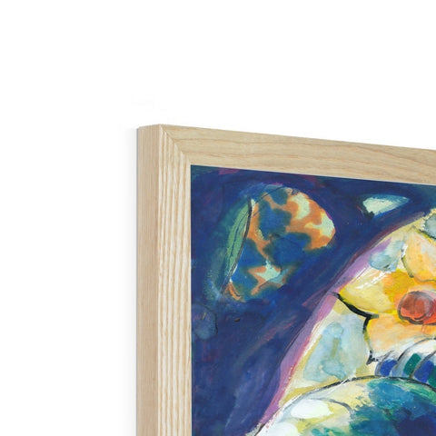 MAJOR TOM HARRISSON Framed Print