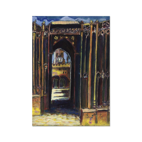 AN OXFORD UNIVERSITY Fine Art Print