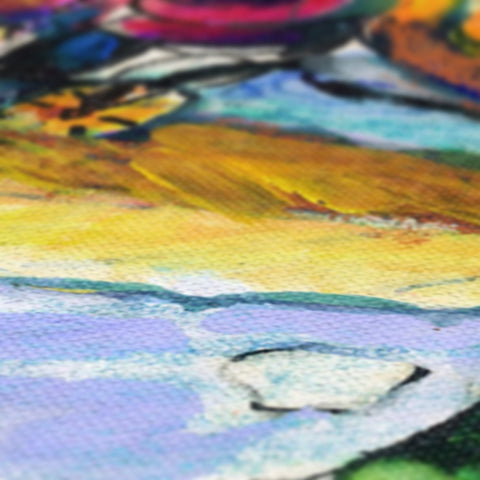 THE PUMPKIN SLEIGH Canvas