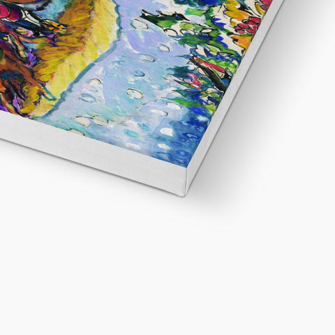 THE PUMPKIN SLEIGH Canvas