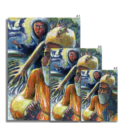 ONE WISE MAN Hahnemühle German Etching Print