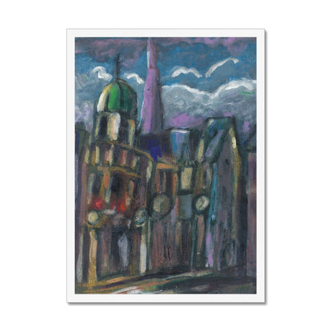 OXFORD HIGH STREET 1979 Framed Print