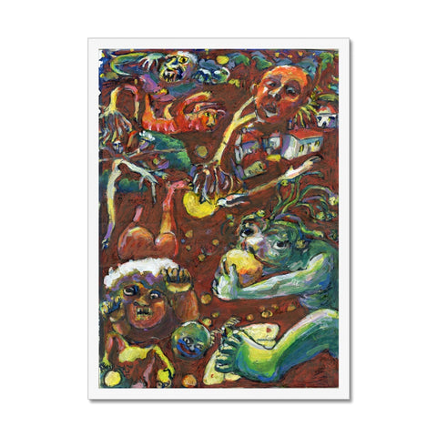 HIDDEN WEALTH Framed Print